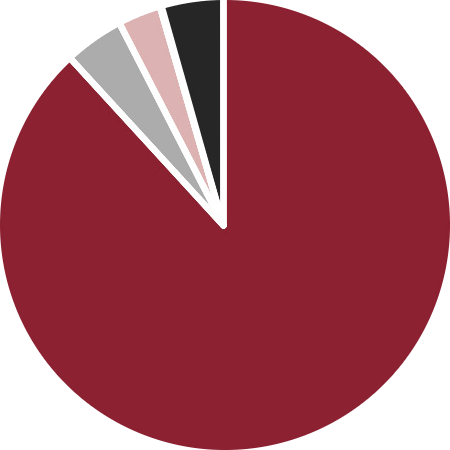Population by Segment Pie Chart