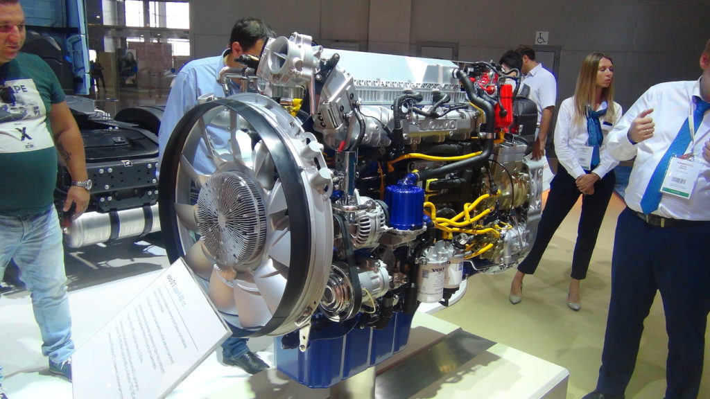 Volvo gas engine