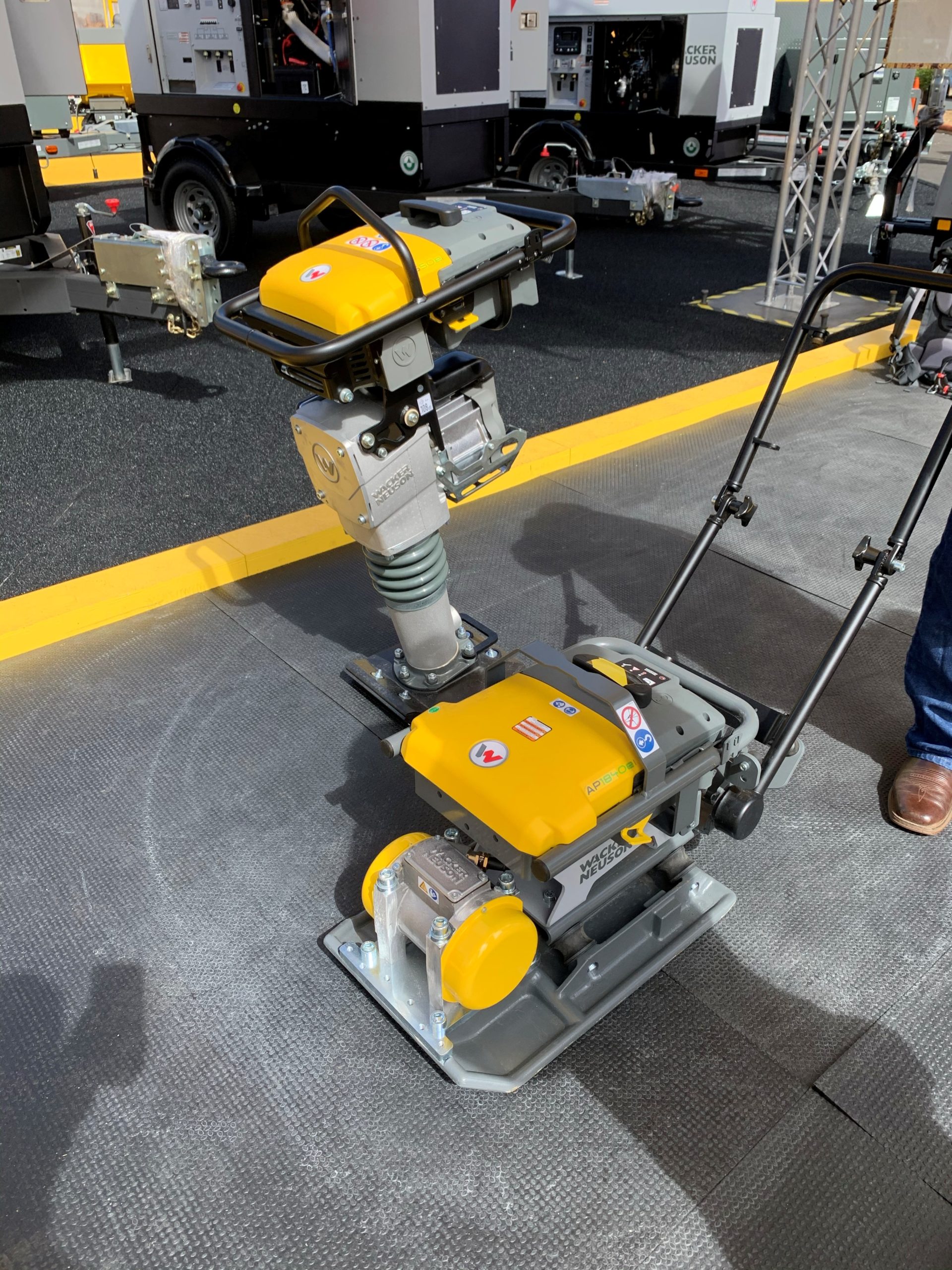 Wacker Tamper Rack Day 3, CONEXPO | Power Systems Research