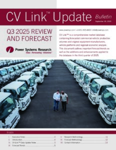 PSR Q3 2025_CV Link Update Bulletin | Power Systems Research